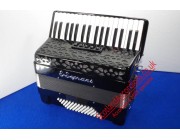 E.Soprani34 key 72 bass black piano accordion